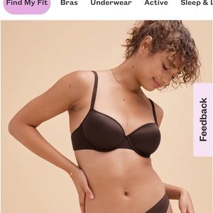 Thirdlove Classic T-Shirt Bra size 34B1/2